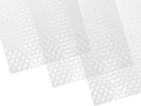 Обложки пластиковые для переплета А4, КОМПЛЕКТ 100 шт., 150 мкм, "Кристалл" прозрачные, BRAUBERG, 532159