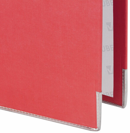 Папка-регистратор BRAUBERG с покрытием из ПВХ, 80 мм, с уголком, красная (удвоенный срок службы), 227192