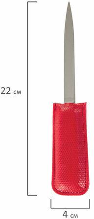 Набор настольный GALANT из экокожи, 8 предметов, под змеиную кожу, красный, 232283