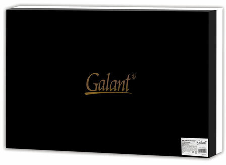 Набор настольный GALANT из экокожи, 8 предметов, под змеиную кожу, красный, 232283