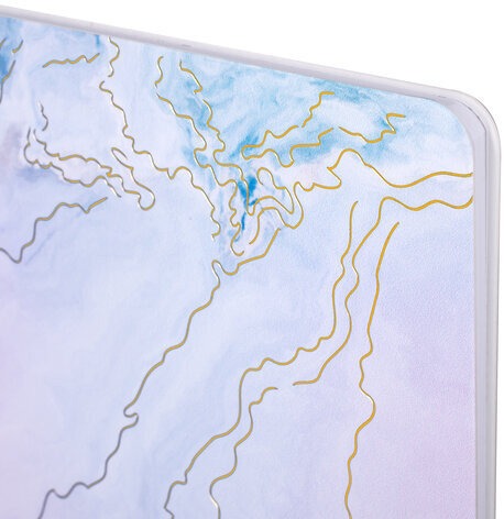 Дневник 1-11 класс 48 л., кожзам (гибкая), печать, фольга, BRAUBERG, "Marble", 106178