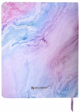 Дневник 1-11 класс 48 л., кожзам (гибкая), печать, фольга, BRAUBERG, "Marble", 106178