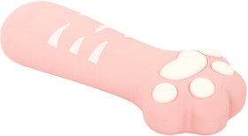 Пенал-косметичка ЮНЛАНДИЯ на молнии, силикон, &quot;Paw Pink&quot;, розовый, 20х7 см, 270057