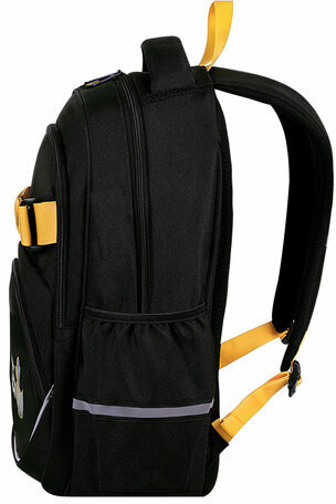 Рюкзак BRAUBERG MOTION, 2 отделения, 3 кармана, "Angry duck", СВЕТЯЩИЙСЯ, 41х28х17 см, 272031