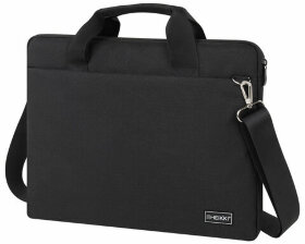 Сумка портфель HEIKKI PROFITABLE (ХЕЙКИ) с отд. для ноутбука 14&quot;, багаж лента, чер, 26х36х3 см, 272598