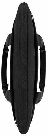 Сумка портфель HEIKKI PROFITABLE (ХЕЙКИ) с отд. для ноутбука 14", багаж лента, чер, 26х36х3 см, 272598