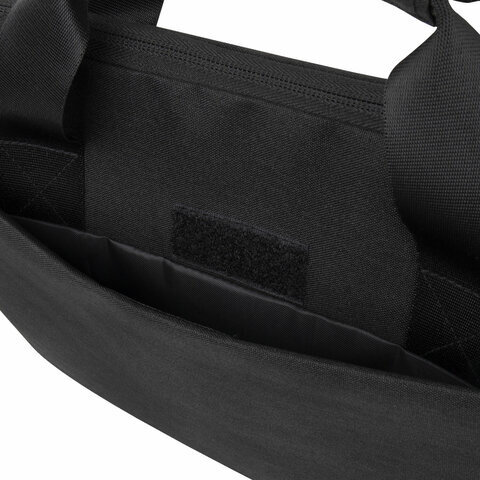 Сумка портфель HEIKKI PROFITABLE (ХЕЙКИ) с отд. для ноутбука 14", багаж лента, чер, 26х36х3 см, 272598