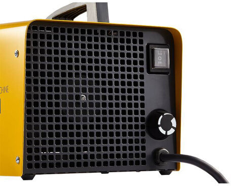 Тепловая пушка электрическая BALLU BKX-7, 5000 Вт, 220 B, терморегулятор, прямоугольная, желтая, НС-1051506