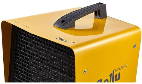 Тепловая пушка электрическая BALLU BKX-7, 5000 Вт, 220 B, терморегулятор, прямоугольная, желтая, НС-1051506