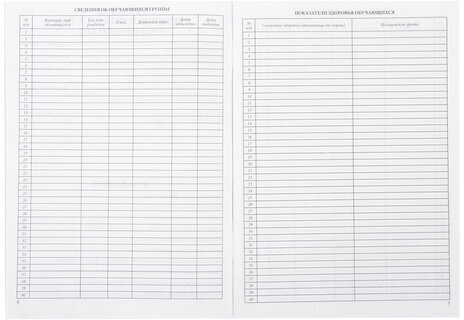 Журнал группы продлённого дня, 48 л., А4 200х290 мм, картон, офсет, STAFF, 130244