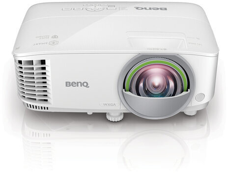 Проектор BENQ EW800ST, DLP, 1280x800, 16:10, 3300 лм, 20000:1, короткофокусный, 2,6 кг, 9H.JLX77.14E