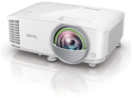 Проектор BENQ EW800ST, DLP, 1280x800, 16:10, 3300 лм, 20000:1, короткофокусный, 2,6 кг, 9H.JLX77.14E