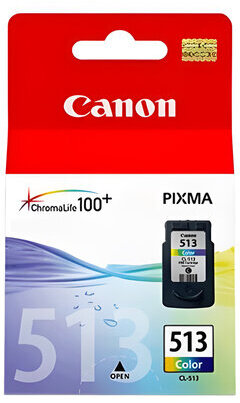 Картридж струйный CANON (CL-513) Pixma MP240, цветной, оригинальный, 2971B007