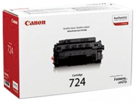 Картридж лазерный CANON (724) LBP6750dn, ресурс 6000 страниц, оригинальный, 3481B002