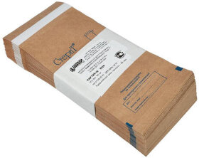 Пакет крафт самоклеящийся ВИНАР СТЕРИТ, комплект 100 шт., для ПАРОВОЙ/ВОЗДУШНОЙ стерилизации, 75х150 мм