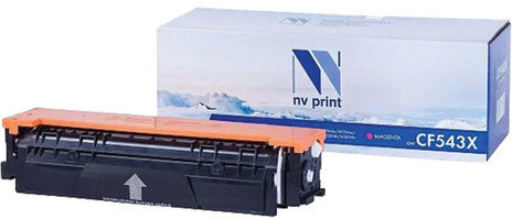 Картридж лазерный NV PRINT (NV-CF543X) для HP M254dw/M254nw/MFP M280nw/M281fdw, пурпурный, ресурс 2500 страниц