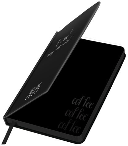 Ежедневник датированный 2025 А5 138x213 мм BRAUBERG "Vista", под кожу твердый, "Энергия", 115878