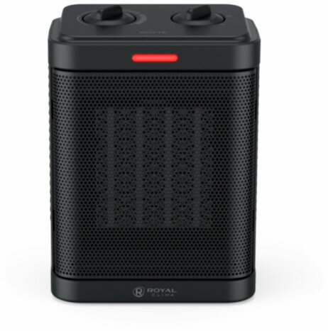 Тепловентилятор ROYAL CLIMA RFH-N1500DC-BL, 1500 Вт, 3 режима работы, черный, НС-1517390