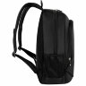 Рюкзак BRAUBERG B-TR1606 для старшеклассников/студентов, 22 л, черный, "Навигатор", 30х17х45 см, 225291