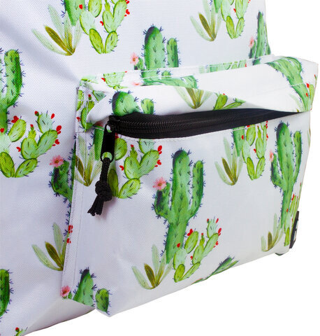 Рюкзак BRAUBERG универсальный, сити-формат, белый, "Мексика", 20 литров, 41х32х14 см, 226416