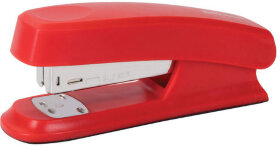 Степлер №24/6, 26/6 BRAUBERG &quot;Standard&quot;, до 25 листов, красный, 226854