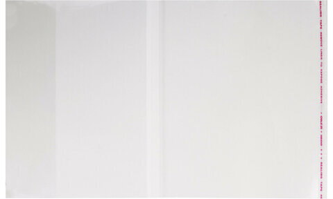 Обложки ПП для тетради и дневника ПИФАГОР, комплект 5 шт., универсальная, с клейким краем, 70 мкм, 215х360 мм, 227409