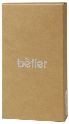 Визитница карманная BEFLER "Изящная кошка" на 40 визиток, натуральная кожа, тиснение, красная, V.37.-1