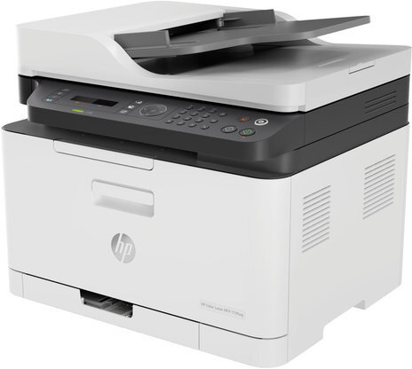 МФУ лазерное ЦВЕТНОЕ HP Color Laser 179fnw "4 в 1", А4, 18 стр./мин, 20000 стр./мес., АПД, Wi-Fi, сетевая карта, 4ZB97A