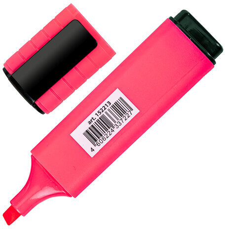 Текстовыделитель BRAUBERG "ORIGINAL NEON", РОЗОВЫЙ, линия письма 1-5 мм, 152213