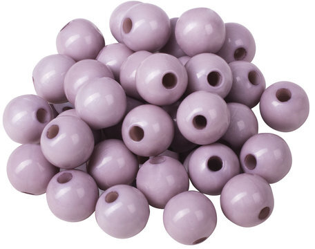 Бусины для творчества "Шарики", 8 мм, 30 грамм, серые, голубые, салатовые, ОСТРОВ СОКРОВИЩ, 661238