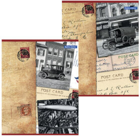 Тетрадь А5, 96 л., BRAUBERG, клетка, обложка картон, СТРАНЫ, 401292