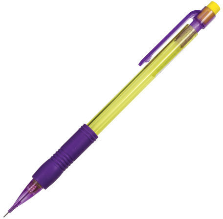 Карандаш механический 0,5 мм, ЮНЛАНДИЯ "Юнландик-архитектор", ластик, резиновый грип, 181429