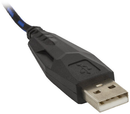 Мышь проводная игровая SONNEN GM-77, USB, 2400 dpi, 6 кнопок, оптическая, LED-подсветка, черная, 512638