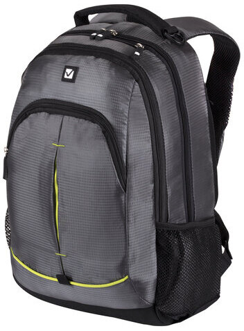 Рюкзак BRAUBERG для старшеклассников/студентов/молодежи, "Дельта", 30 литров, 33х18х49 см, 225293