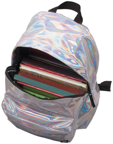 Рюкзак BRAUBERG универсальный, сити-формат, серебро, "Винтаж", 20 литров, 41х32х14 см, 226421