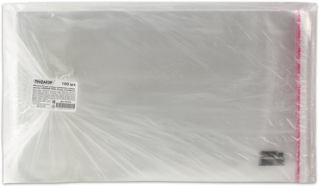 Обложка ПП для тетради и дневника ПИФАГОР, универсальная, клейкий край, 70 мкм, 215х360 мм, 227410