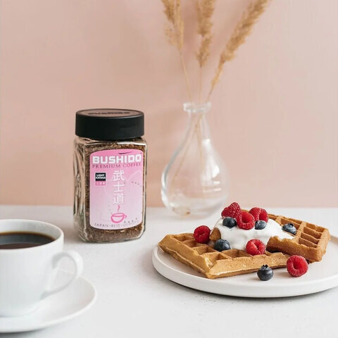 Кофе растворимый BUSHIDO "Light Katana", сублимированный, 100 г, 100% арабика, стеклянная банка, BU10009006