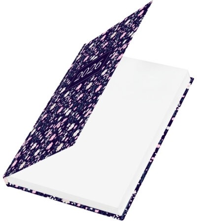 Ежедневник датированный 2026 145х215 мм, А5, STAFF, ламинированная обложка, "Flowers", 117318