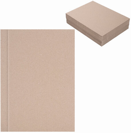 Крышки переплетные картонные А4 305х220 мм, КОМПЛЕКТ 100 шт. (обложка "Дело" - 50 шт., задник - 50 шт.), 112163