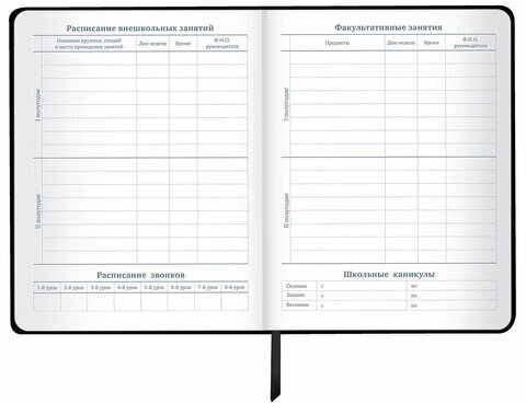 Дневник 1-11 класс 48 л., кожзам SoftTouch (твердая с поролоном), фольга, BRAUBERG, "Marble", 106194