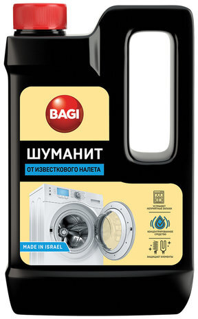 Средство удаления известкового налета и накипи (включая бытовую технику) 550 мл, BAGI ШУМАНИТ, H-208948-0