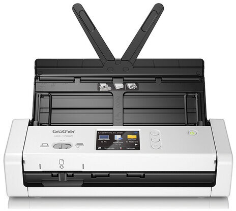 Сканер потоковый BROTHER ADS-1700W А4, 25 стр./мин, 1200x1200, ДАПД, Wi-Fi, ADS1700W