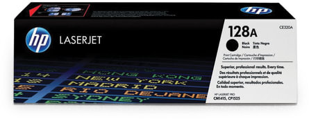 Картридж лазерный HP (CE320A) CLJ CM1415FN/FNW/CP1525N/NW, №128A, черный, оригинальный, ресурс 2000 страниц