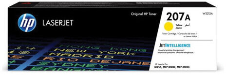 Картридж лазерный HP (W2212A) Color LJ M282/M283/M255, №207A, желтый, оригинальный, ресурс 1250 страниц