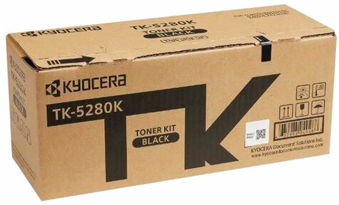 Тонер-картридж KYOCERA (TK-5280K) M6235cidn/M6635cidn/P6235cdn, черный, ресурс 13000 страниц, оригинальный, 1T02TW0NL0