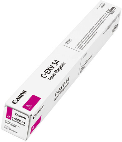 Тонер CANON (C-EXV54M) C3025i, пурпурный, оригинальный, ресурс 8500 страниц, 1396C002