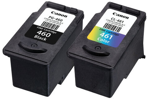Картридж струйный CANON (PG-460/CL-461) для Pixma TS5340, оригинальный КОМПЛЕКТ 2 цвета, 3711C004