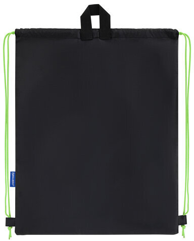 Мешок для обуви BRAUBERG, с петлей, светоотражающая полоса, 2 отделения, 46х36 см, Tyrannosaur, 272399