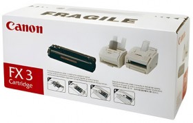 Картридж лазерный CANON (FX-3) L250/260i/300, MultiPASS L60/90, черный, оригинальный, ресурс 2700 стр., 1557А003