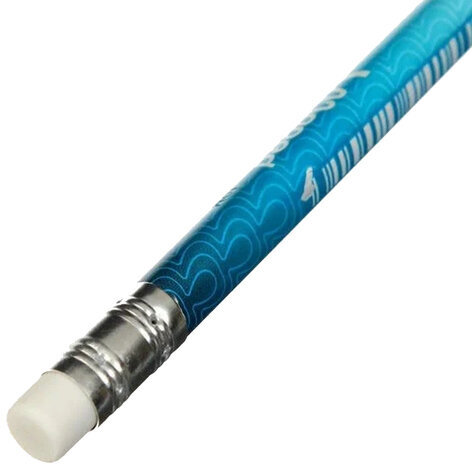 Набор карандашей чернографитных MAPED, 6 шт., "Navy Pep's Energy", HB, с ластиком, надписи, 852000